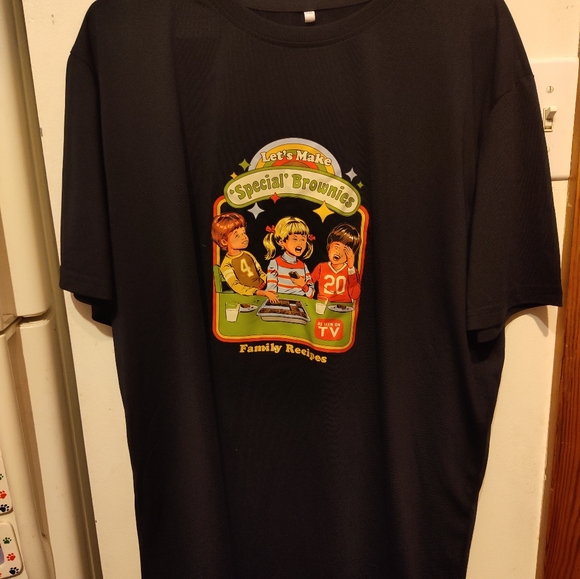 1x Unisex "Let's Make Special Brownies" New Shirt - Picture 4 of 4